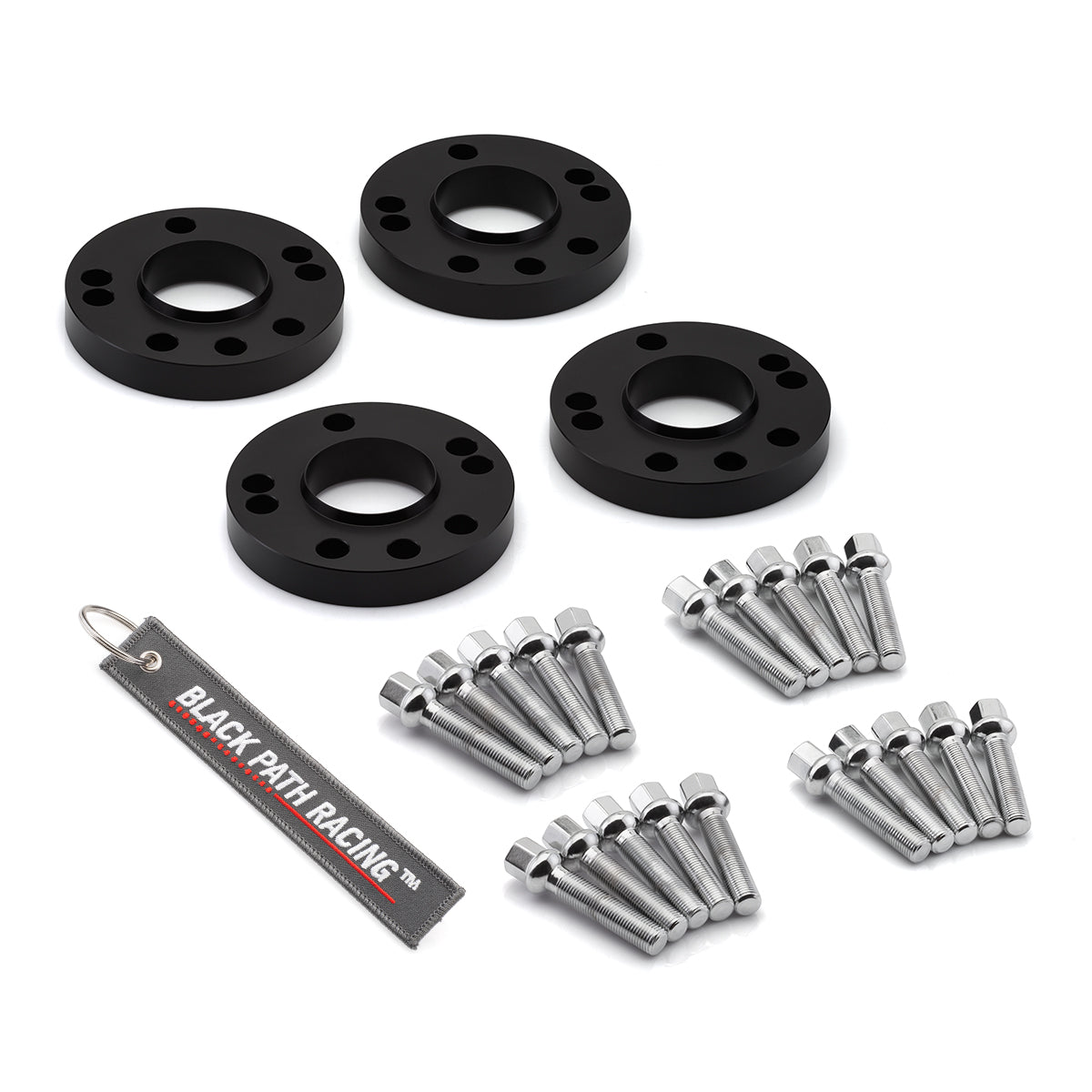 1997-2002 Volkswagen Cabrio 4x100 5x100 57.1 Hubcentric Wheel Spacers Extended Lug Nuts - Set of 4