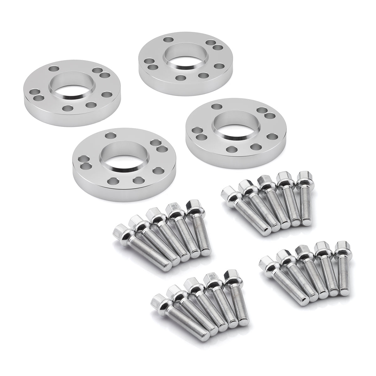 1984-1992 BMW E30 318 4x100 57.1 M12 Studs Hubcentric Wheelcentric Wheel Spacers Set of 4-Wheel Spacer-Blackpathinc