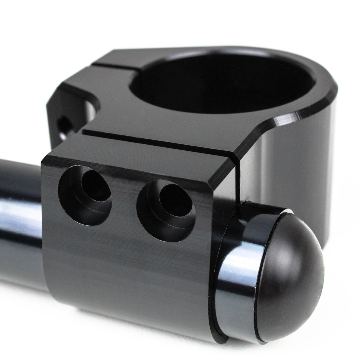 2006-2015 Harley Dyna Street Bob 1"(39mm) Clip On Handlebar-Clip On Handlebar Riser-Blackpathinc