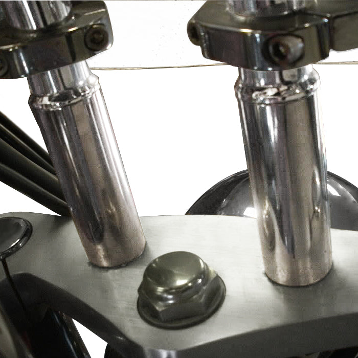 2006-2021 Kawasaki Vulcan 900 Silver Handlebar Risers