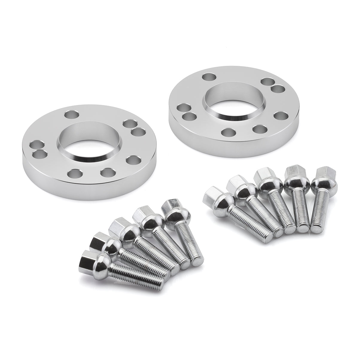 1999-2017 Volkswagen Golf 5x100 57.1 M14 Studs Hubcentric Wheelcentric Wheel Spacers Set of 2-Wheel Spacer-Blackpathinc