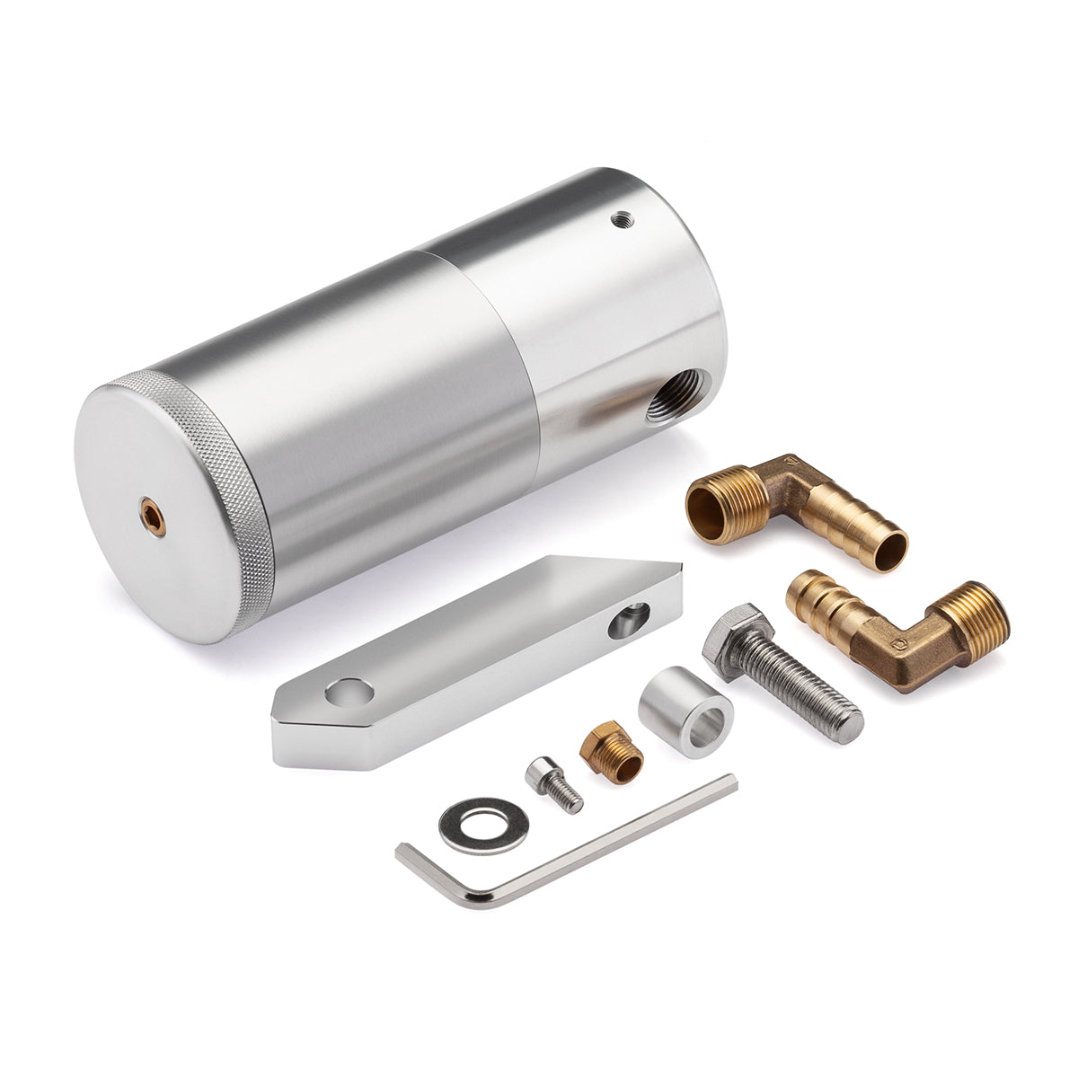 2006-2008 Chevrolet Trailblazer SS Bolt-On Billet Oil-Air Separator Catch Can-Catch Can-Blackpathinc