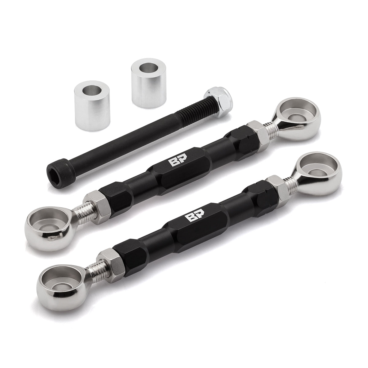 2007-2019 Kawasaki Ninja ZX-14R Adjustable Lowering Links-Lowering Kit-Blackpathinc