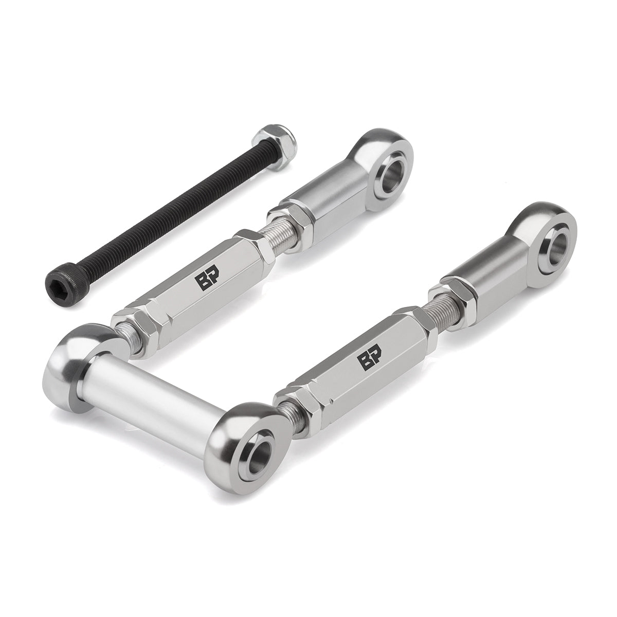 2006-2010 Suzuki GSX-R 600 STEEL Adjustable 0-4" Lowering Links-Lowering Kit-Blackpathinc