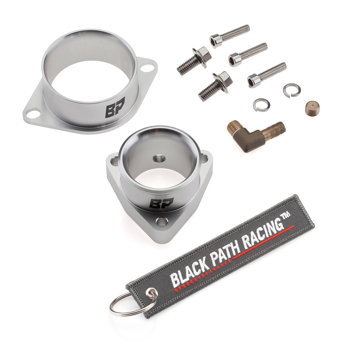 Universal Turbo Compressor Inlet + Outlet Adapter Flange Fits Dodge