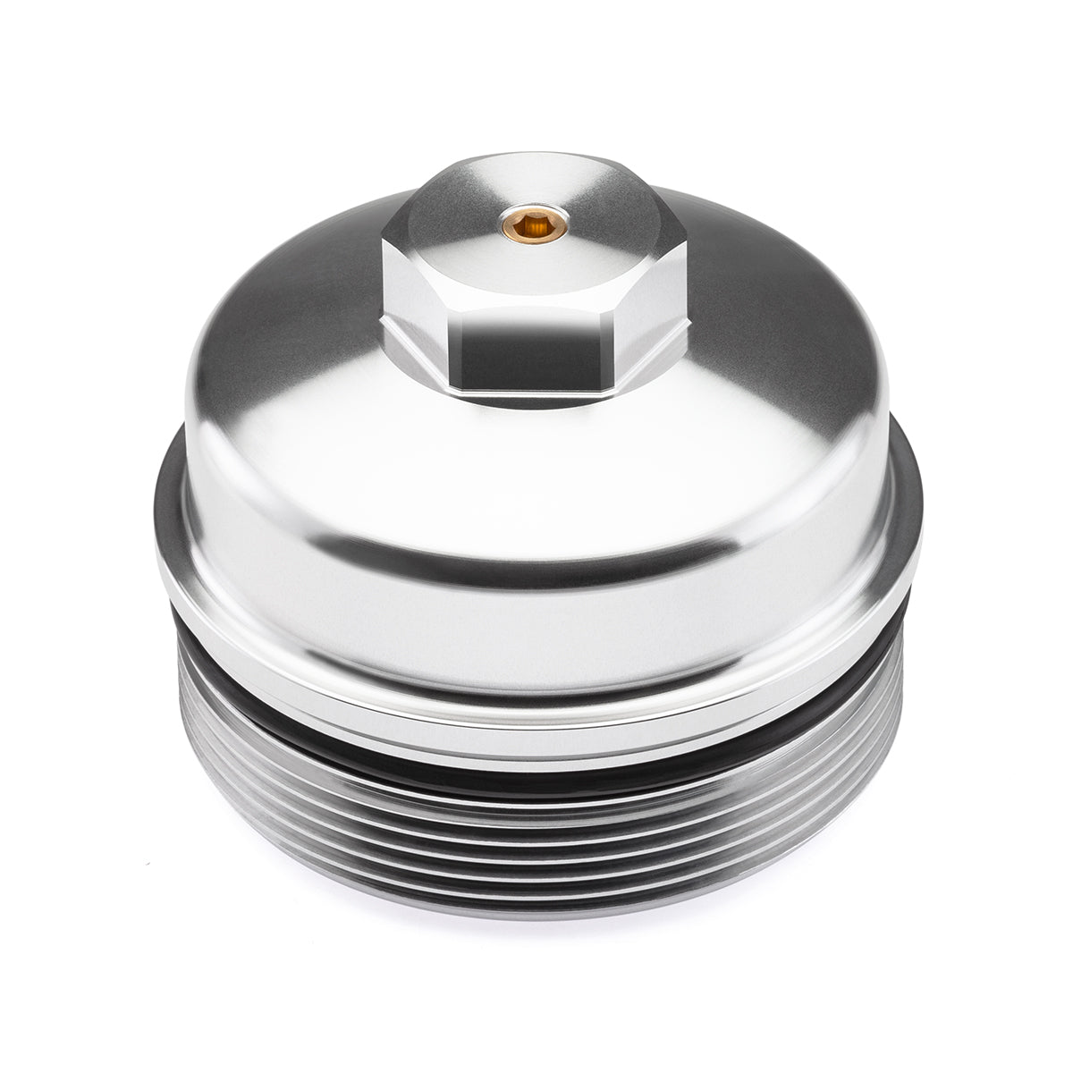 2003-2010 Ford F450 Super Duty Diesel Black Oil Filter Cap-Diesel Fuel Cap-Blackpathinc