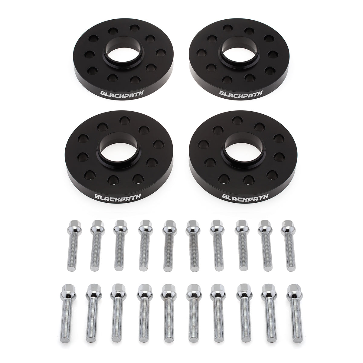 1999-2017 Volkswagen Golf 5x100 5x112 M14 Hubcentric Wheel Spacers set of 4-Wheel Spacer-Blackpathinc