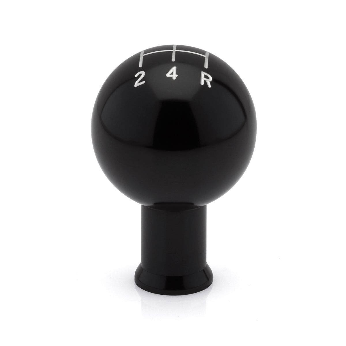 1979-2004 Ford Mustang Bullitt 5 Speed Weighted Round Shifter Knob-Shifter Knob-Blackpathinc