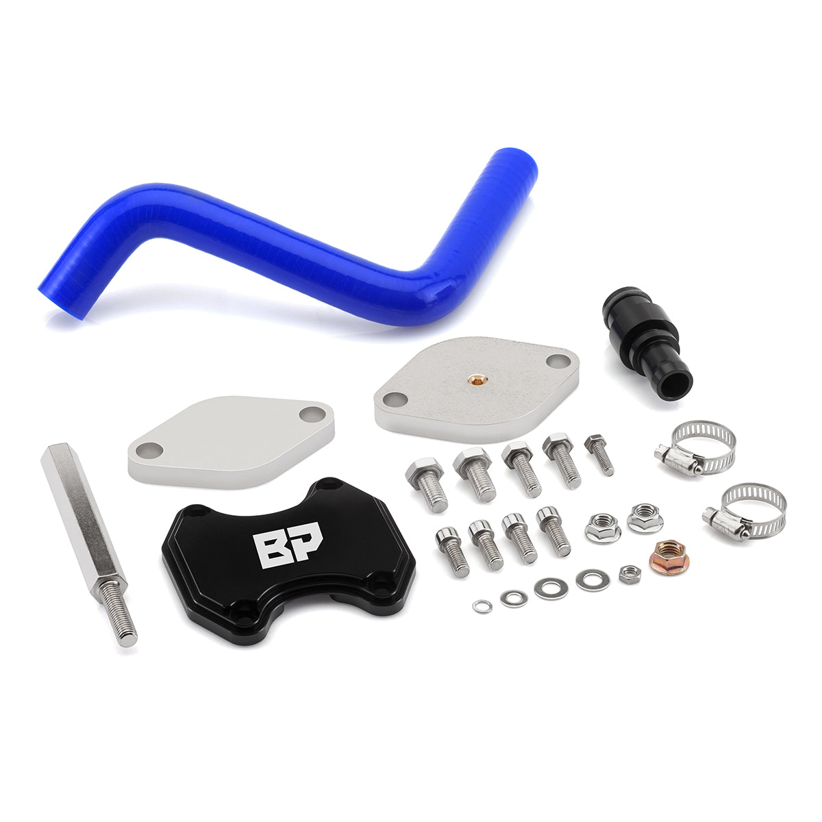 2010-2012 Dodge Ram 3500 6.7L Cummins Diesel EGR Block Off Plates & Cooler Delete Kit-EGR Block Off Plates + Cooler Delete-Blackpathinc