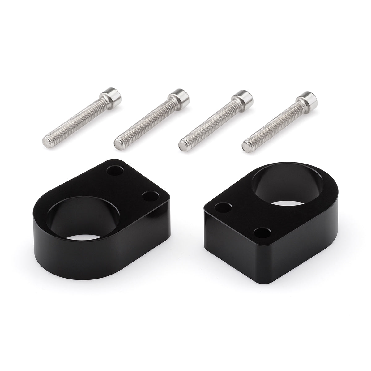 2013-2017 Kawasaki Ninja 300 Handlebar Risers-Handlebar Riser-Blackpathinc