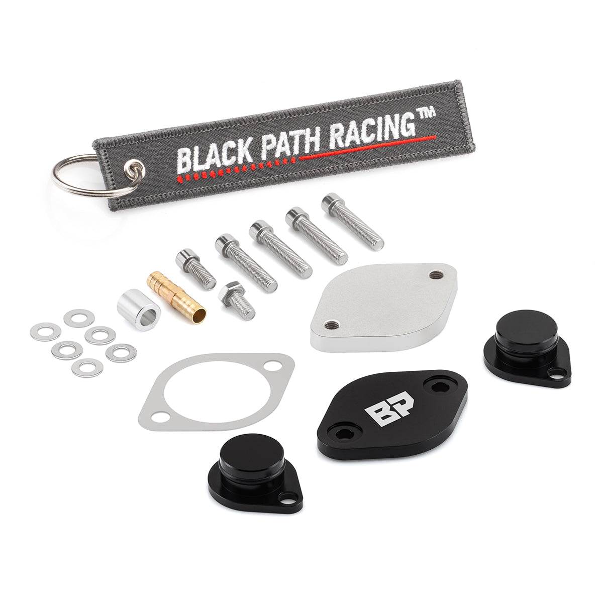 2008-2010 Ford F550 Super Duty Powerstroke Diesel EGR Block Off Plate & Cooler Delete Kit