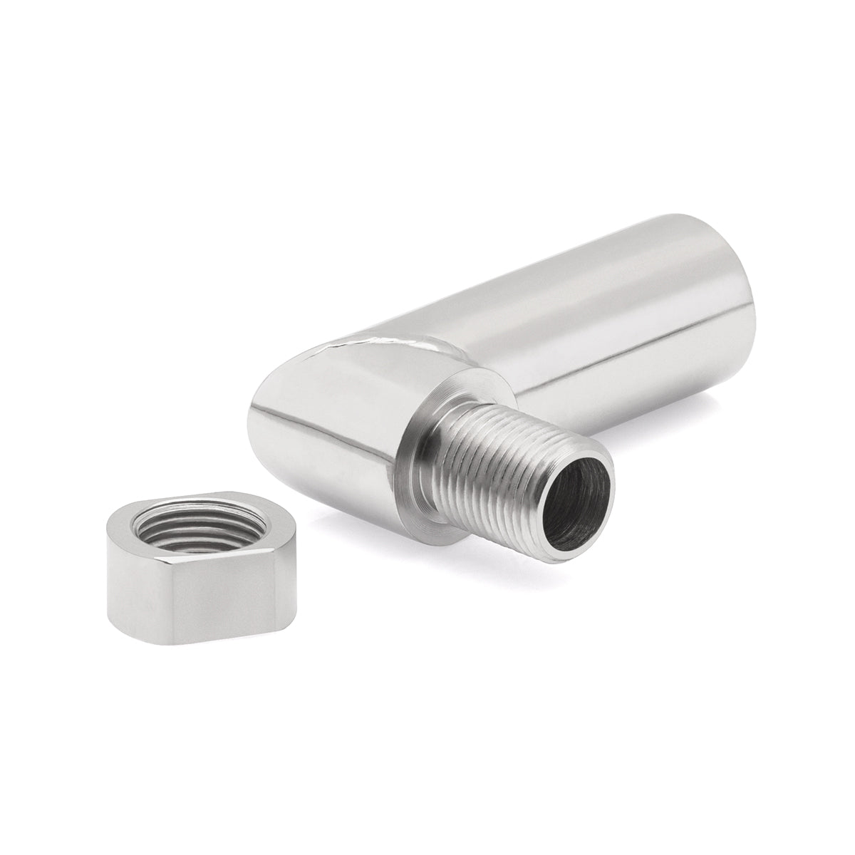 Universal 90 Degree O2 Sensor Bung Extender Adapter For M18x1.5 O2 Sensor Holes
