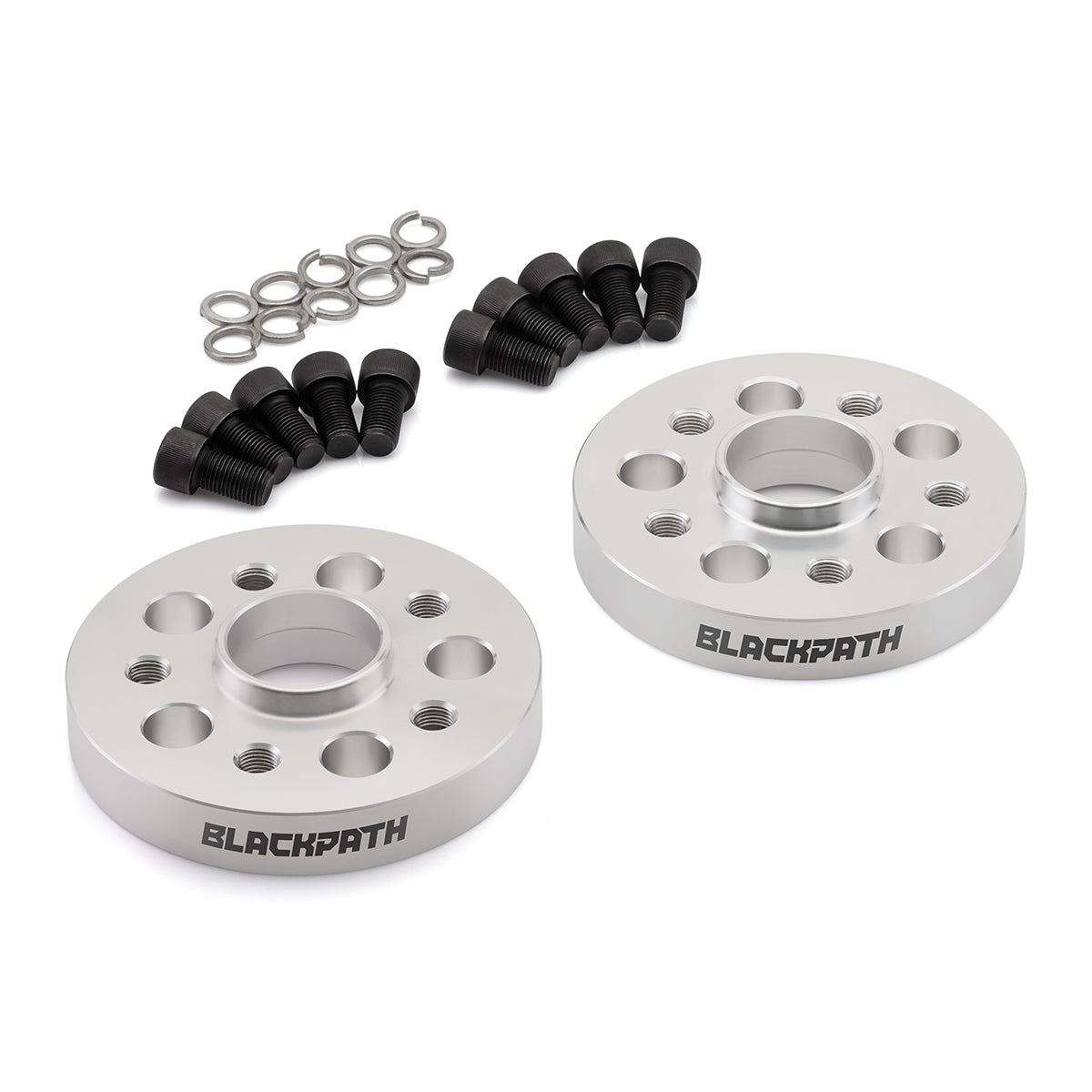 1999-2004 Volkswagen Golf 5x100 Hub Centric 57.1mm Wheel Spacers set of 2-Wheel Spacer-Blackpathinc