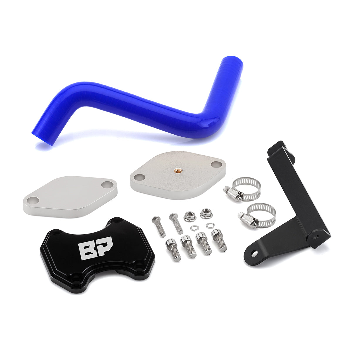 2007.5-2009 Dodge Ram 3500 6.7L Cummins Diesel EGR Block Off Plates & Cooler Delete Kit-EGR Block Off Plates + Cooler Delete-Blackpathinc