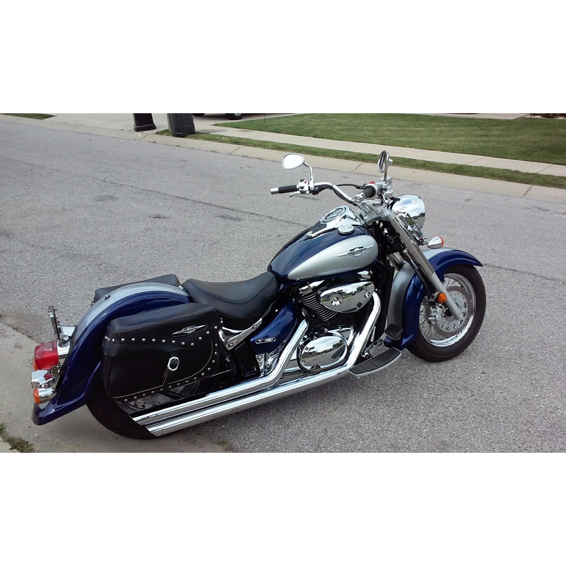 2013-2017 Suzuki Boulevard C50T Lowering Drop Links-Lowering Kit-Blackpathinc