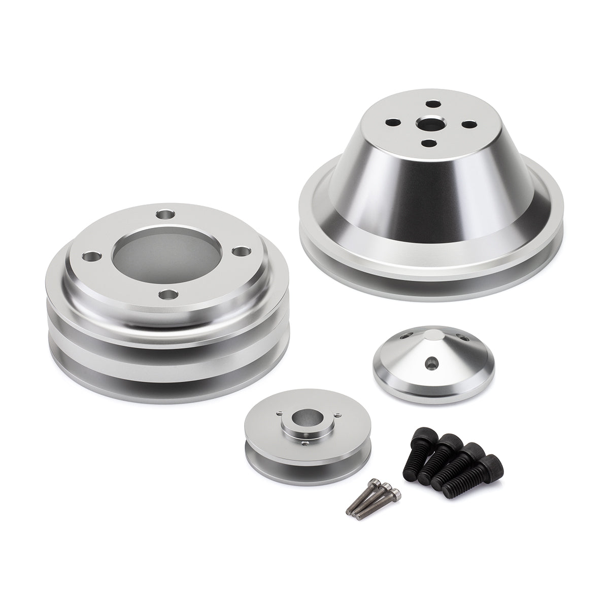 1961-2000 Ford 351 Windsor Small Block Engine V-Belt Pulley-V-Belt Pulley-Blackpathinc