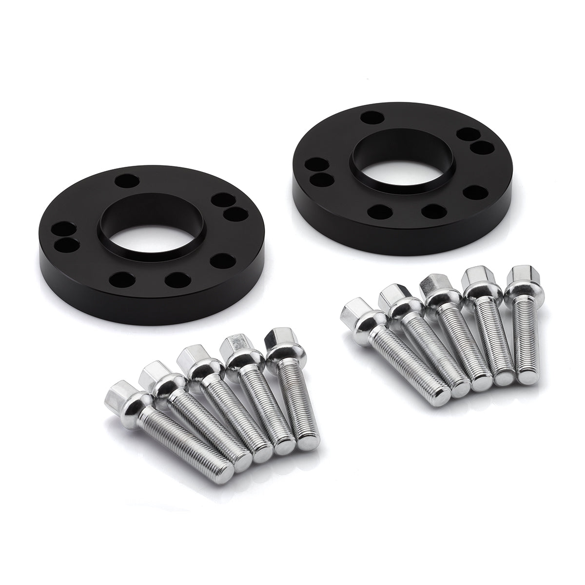 1979-1983 BMW 323 Series 4x100 57.1 M12 Studs Hubcentric Wheelcentric Wheel Spacers Set of 2-Wheel Spacer-Blackpathinc