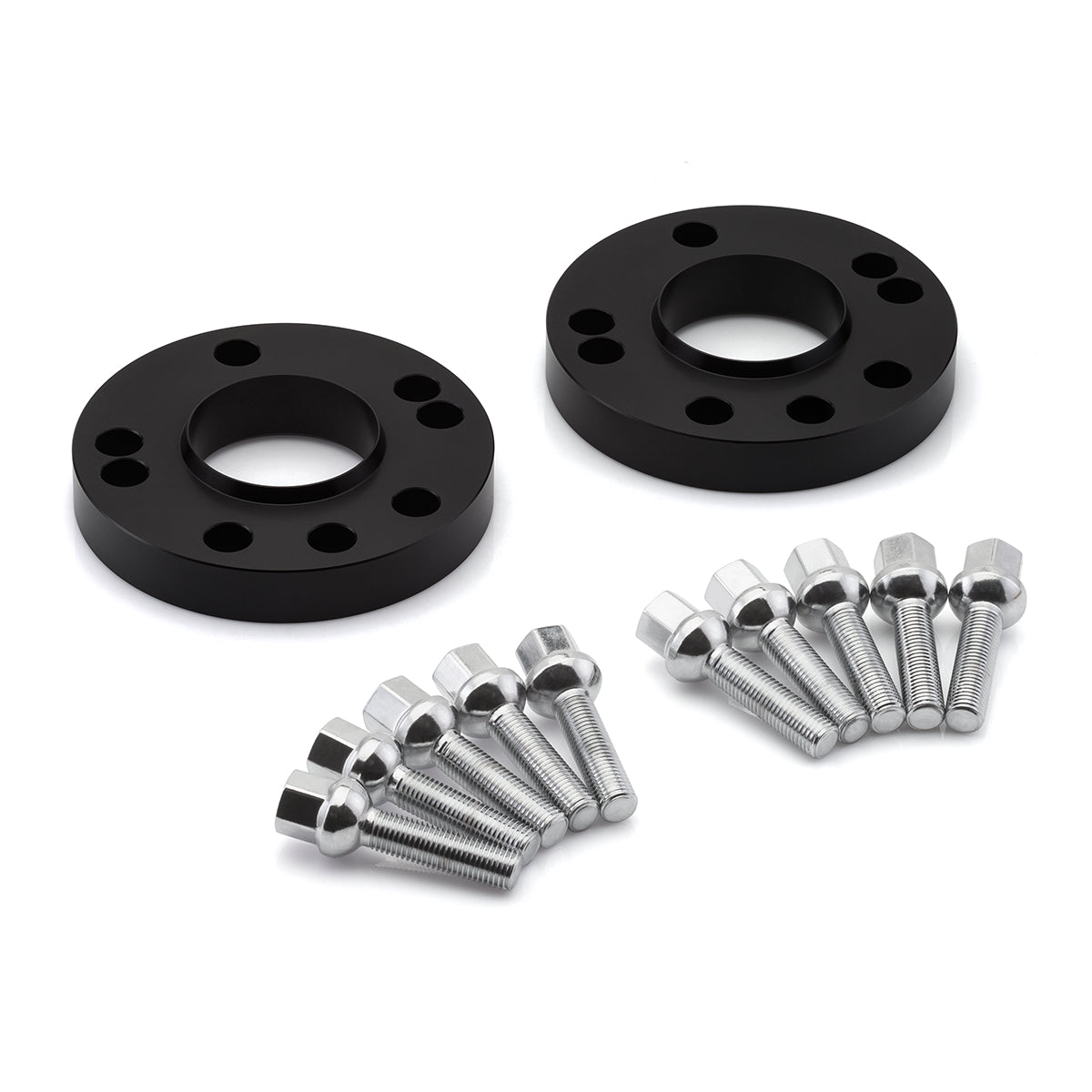 1980-1987 Audi 4000 5x100 57.1 M14 Studs Hubcentric Wheelcentric Wheel Spacers Set of 2-Wheel Spacer-Blackpathinc