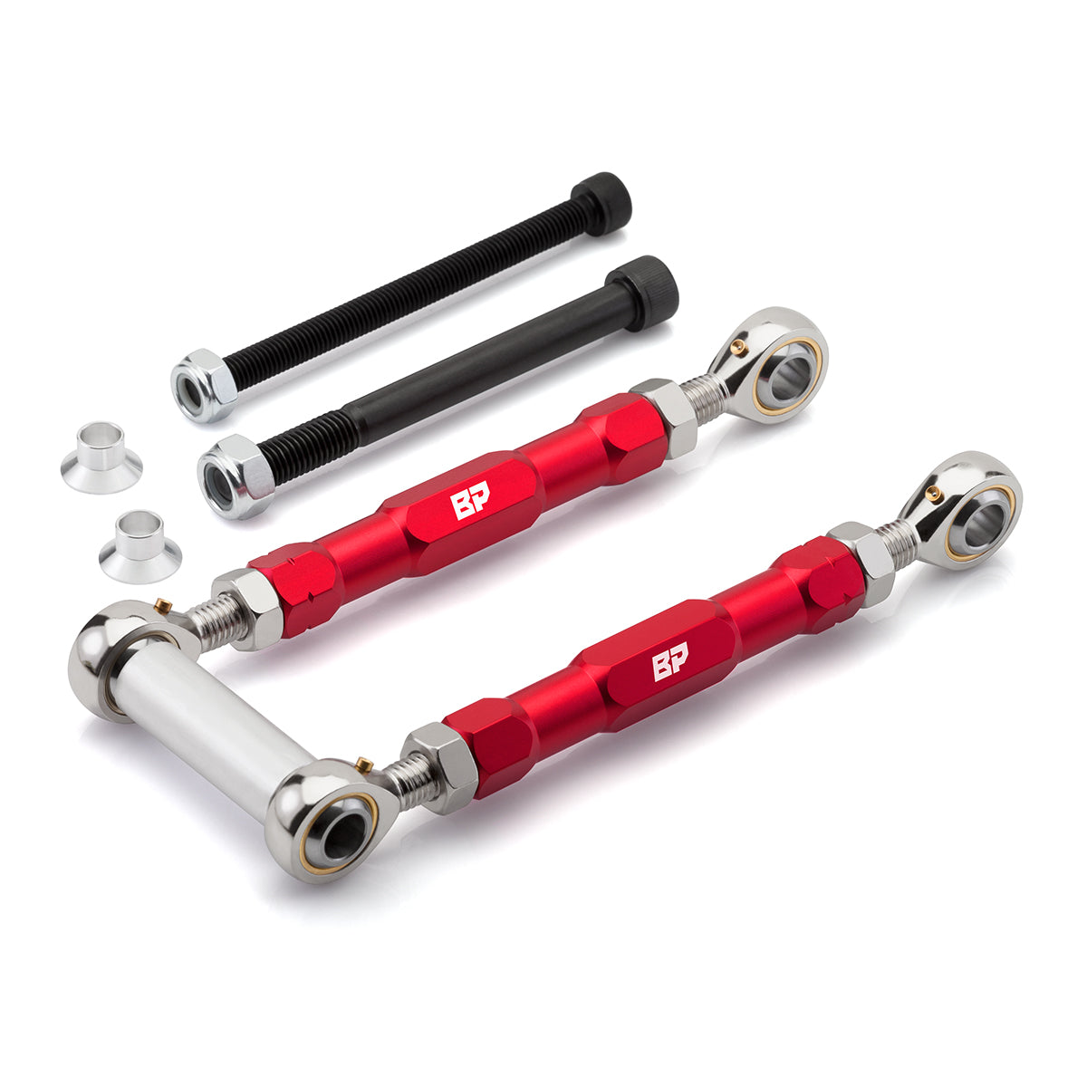 2006-2010 Suzuki GSXR 750 Red Adjustable Lowering Link-Lowering Kit-Blackpathinc