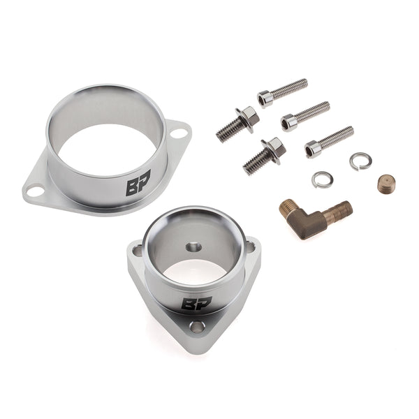 Universal Turbo Compressor Inlet + Outlet Adapter Flange Fits Mitsubis ...