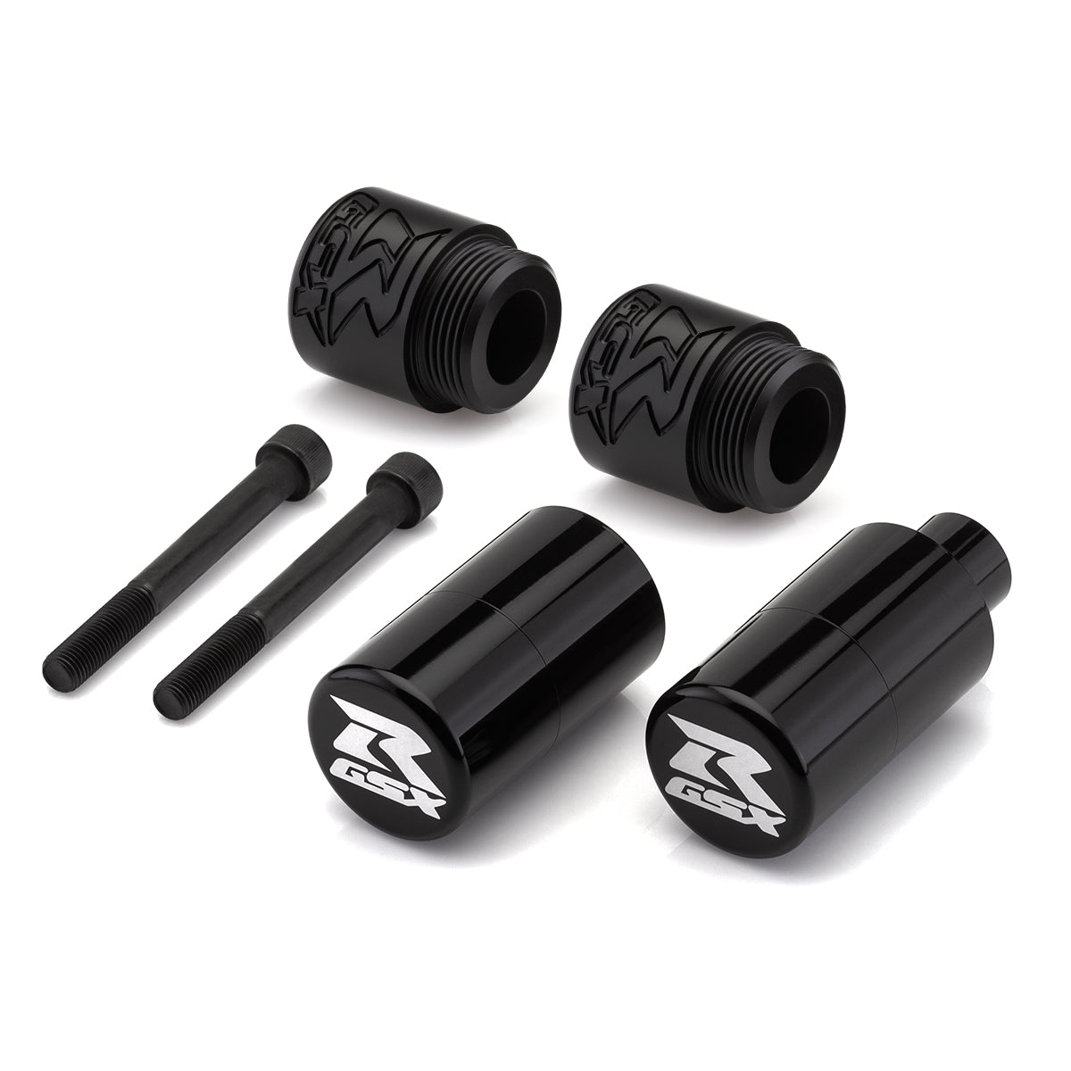 2004-2005 Suzuki GSX-R 600 NO CUT Frame Sliders with Replaceable Tips-Frame Slider-Blackpathinc