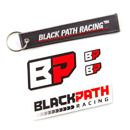 Blackpath Drive Your Way Keychain and Sticker Pack